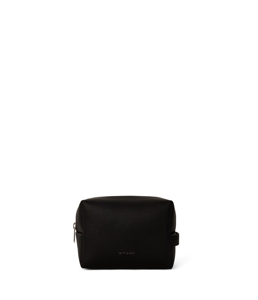 Vegan Blair Purity Small Toilet Bag - Black WAS $74.90 NOW $