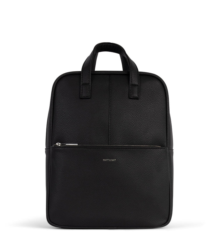 Vegan Backpack - Thebe Grain Black