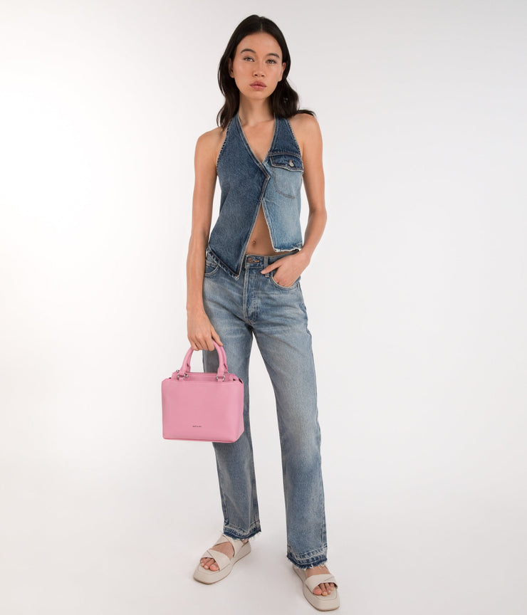 Vegan Satchel - Athena Sol Blush