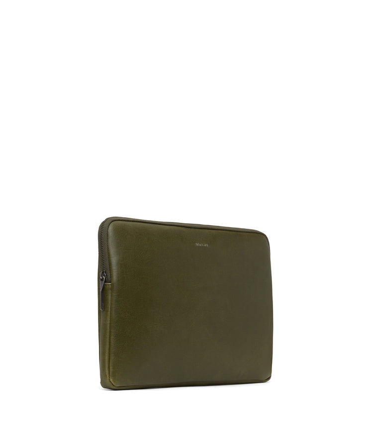 Vegan Laptop Sleeve - Ofin 13 Vintage Olive