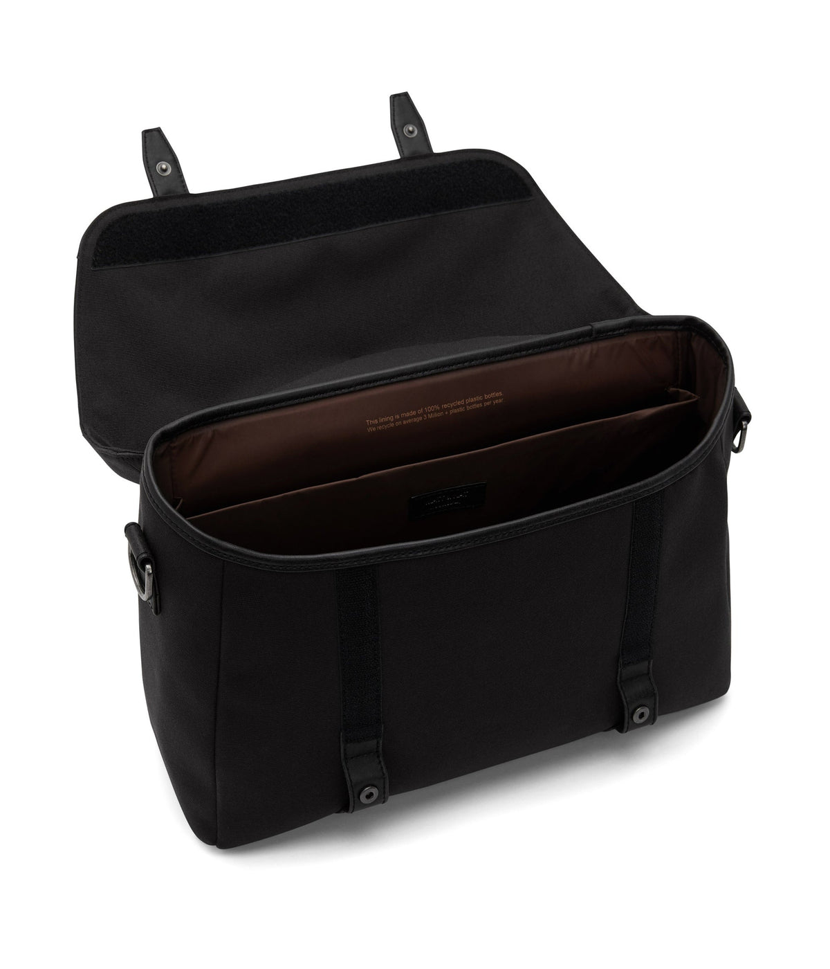 Vegan Messenger - Martel Canvas Black Was $319 Now