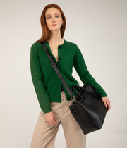 Vegan Satchel - Kintla Arbor Black Was $320