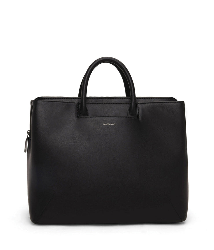 Vegan Satchel - Kintla Arbor Black Was $320