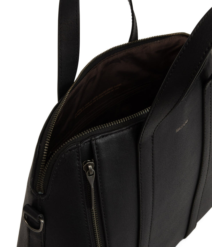 Vegan Satchel - Sona Arbor Black