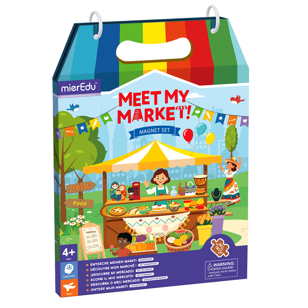 Meet My Market Magnet Set