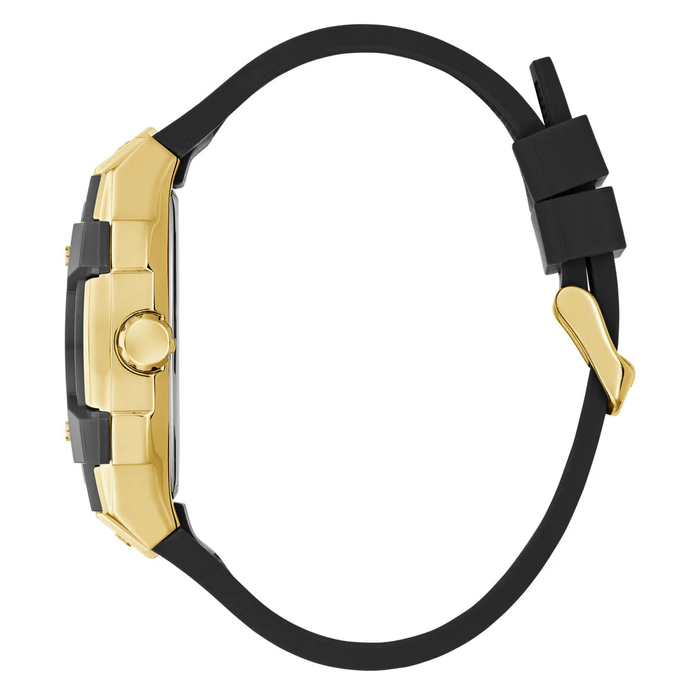 Guess Mens Gold Multi Function Watch - Phoenix Gold