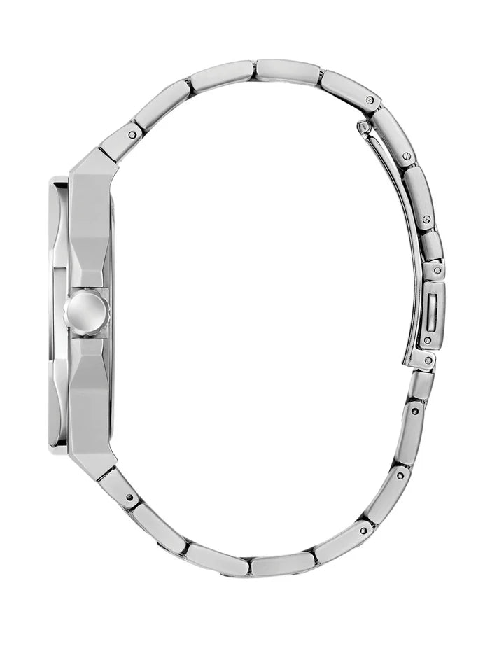Guess Watch - Silver with Blue Face
