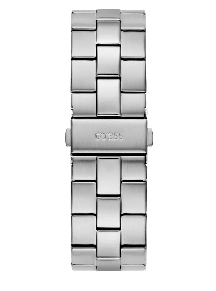 Guess Watch - Silver with Blue Face