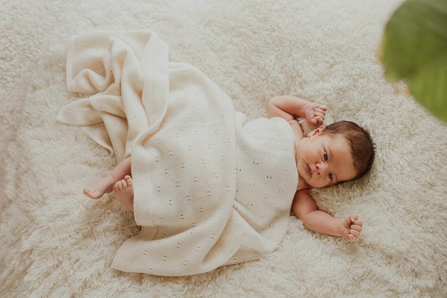 Merino Baby Blanket