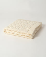 Babu Merino Cable Blanket