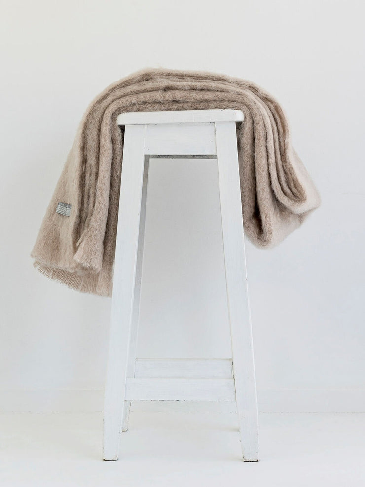 Mohair Throw - Paper