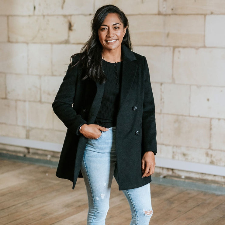 Maria Blazer - Black  Was $345 NOW