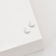 Moon Stud Earrings