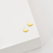 Moon Stud Earrings