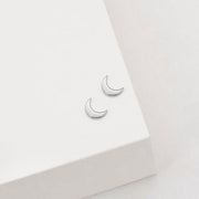 Moon Stud Earrings