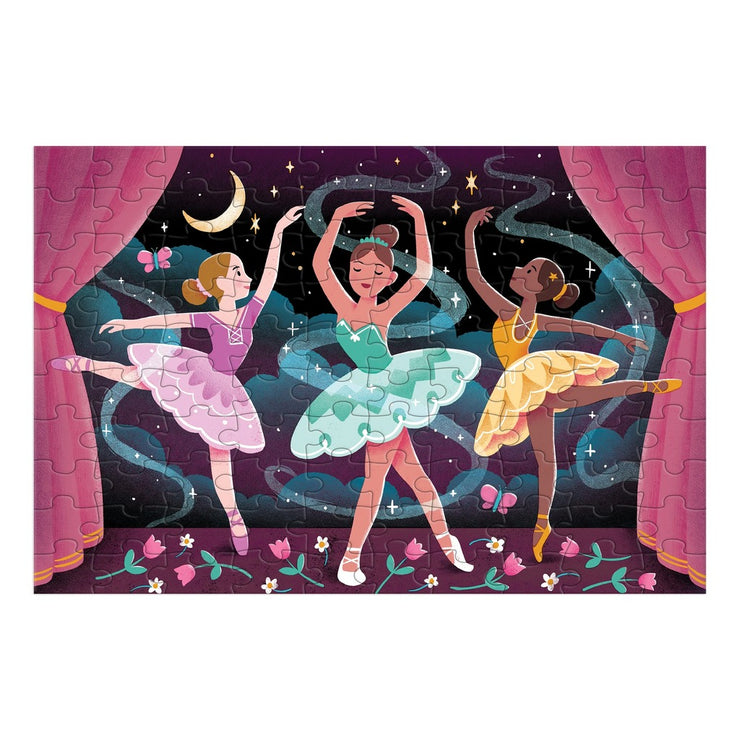 Moonlight Ballet 100 Piece Glow In The Dark Puzzle