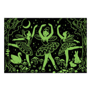 Moonlight Ballet 100 Piece Glow In The Dark Puzzle