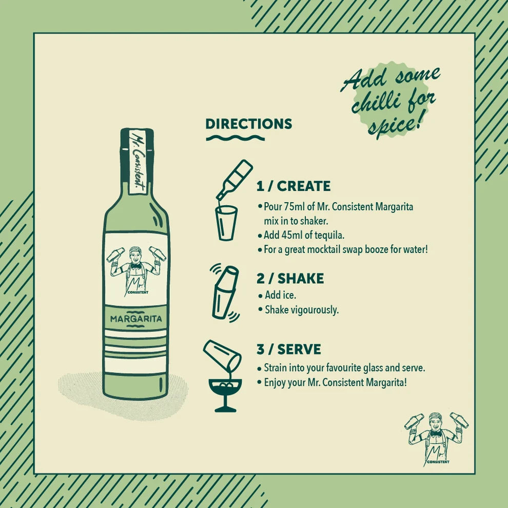 Margarita Cocktail Mix 750ml