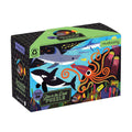 Ocean  Predators Glow in the Dark Puzzle - 100 Piece