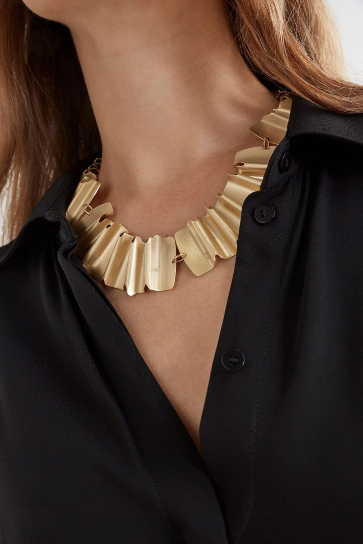 Elk Gold Feldde Necklace