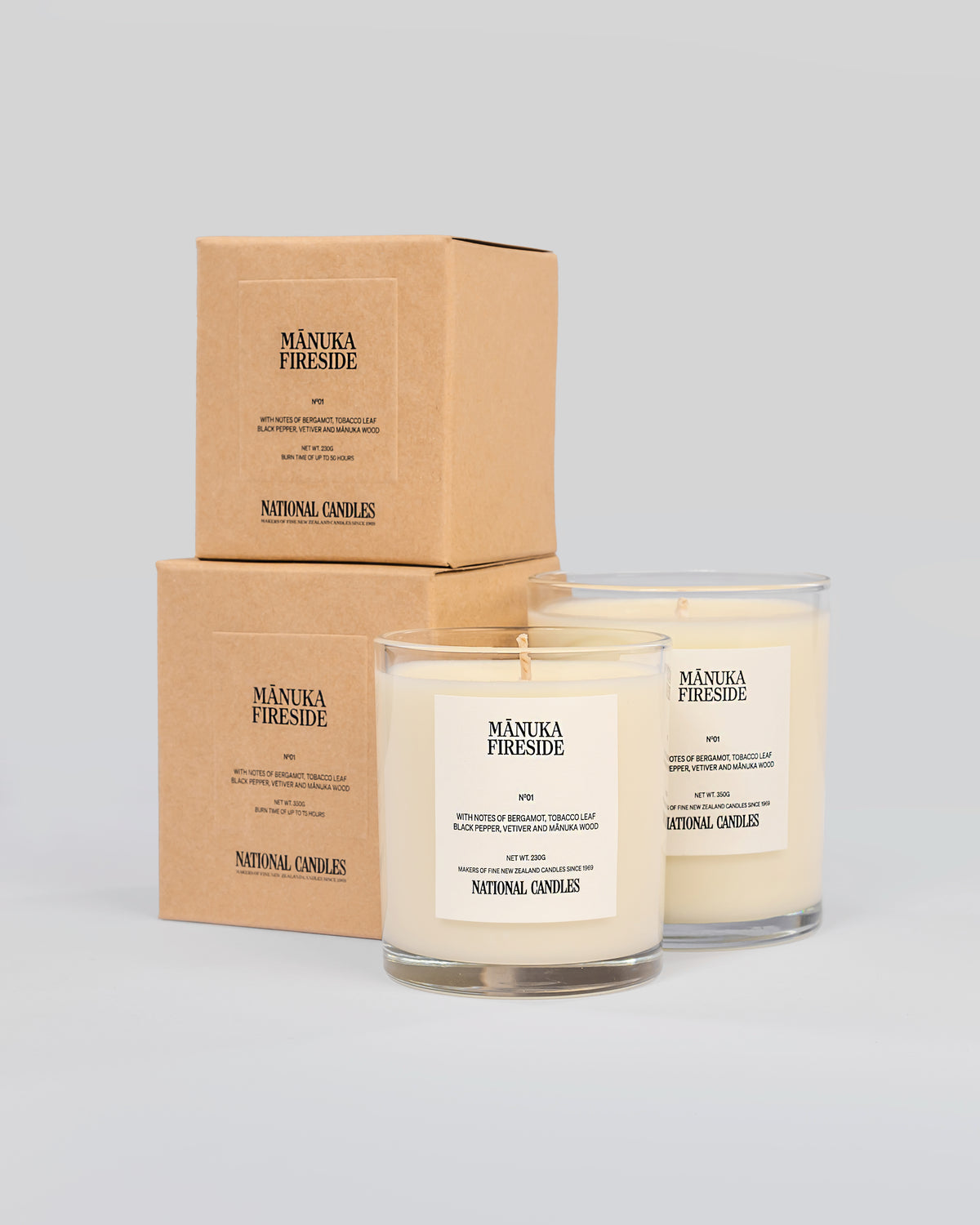 Manuka Fireside Soy Candles