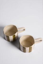 Set of 4 Fenton Stripe Mugs