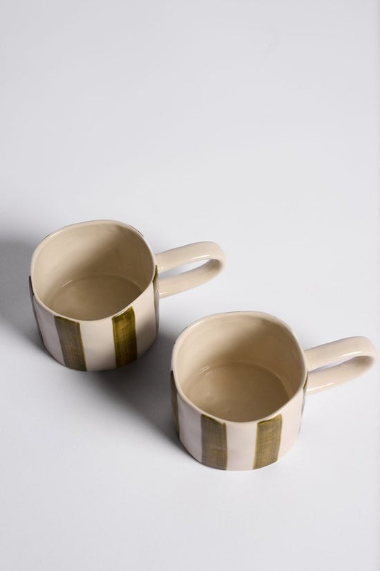 Set of 4 Fenton Stripe Mugs