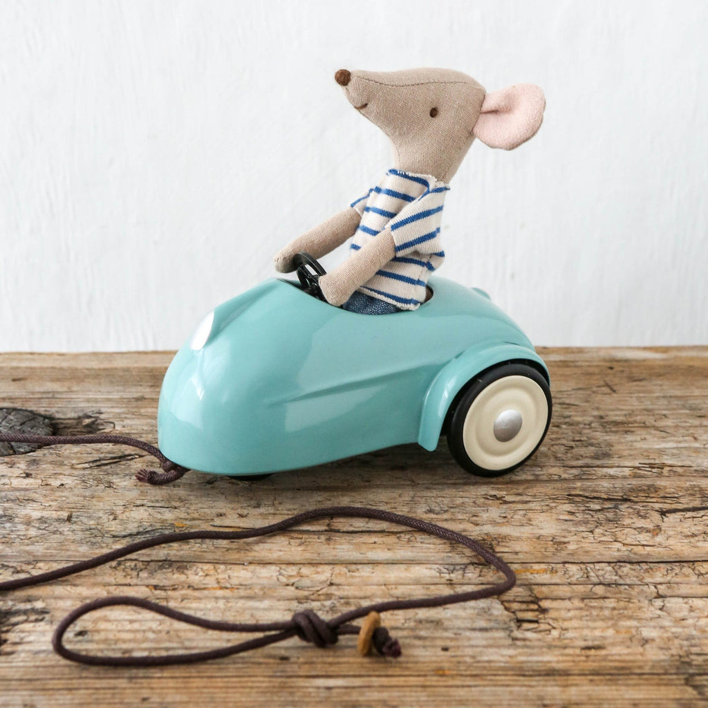 Maileg Mouse Car - Light Blue