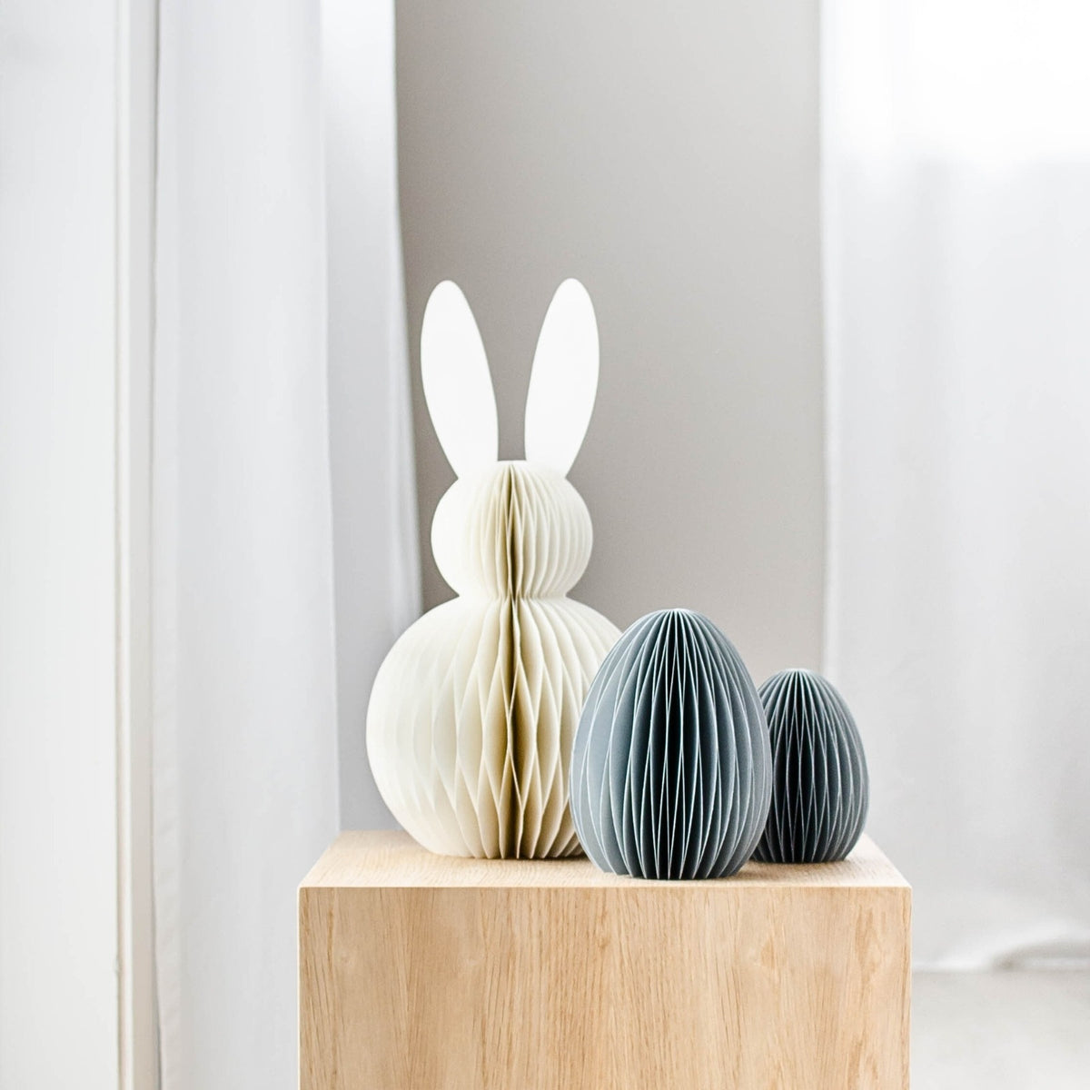 Easter Bunny Standing 46cm Off White