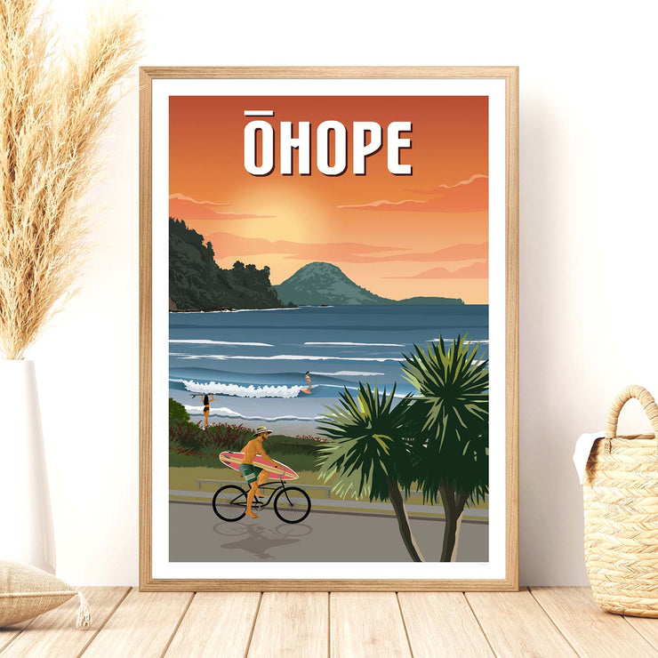 Ohope Sunset Print