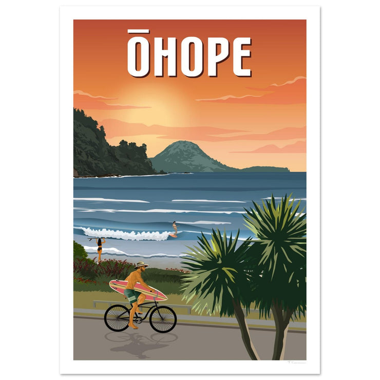 Ohope Sunset Print