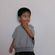 Olle Oversized Tank - Grey Marle