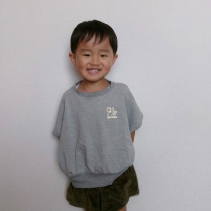 Olle Oversized Tank - Grey Marle