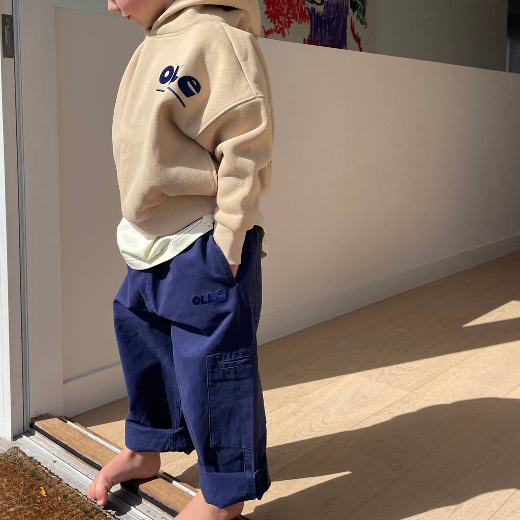 Olle Plush Skate Hoodie - Sand Was $110 Now