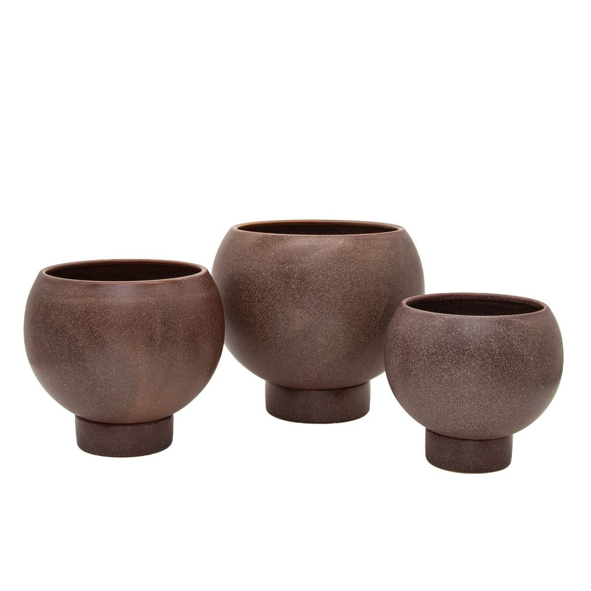 Orbit Planter - Coffee