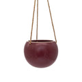 Orbit Hanging Planter - Ruby