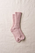 Organic Low Gauge Socks - Pink
