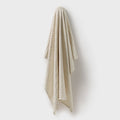 Milk Cloud Organic Knitted Chevron Blanket