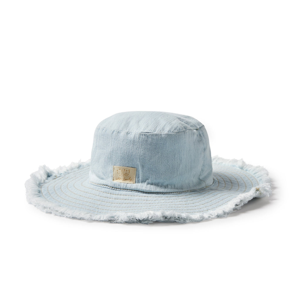 Organic Denim Sun Hat Were $49.90 NOW