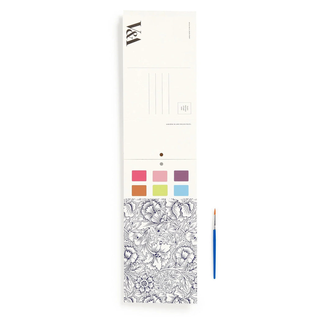 William Morris Paint-In Print Set