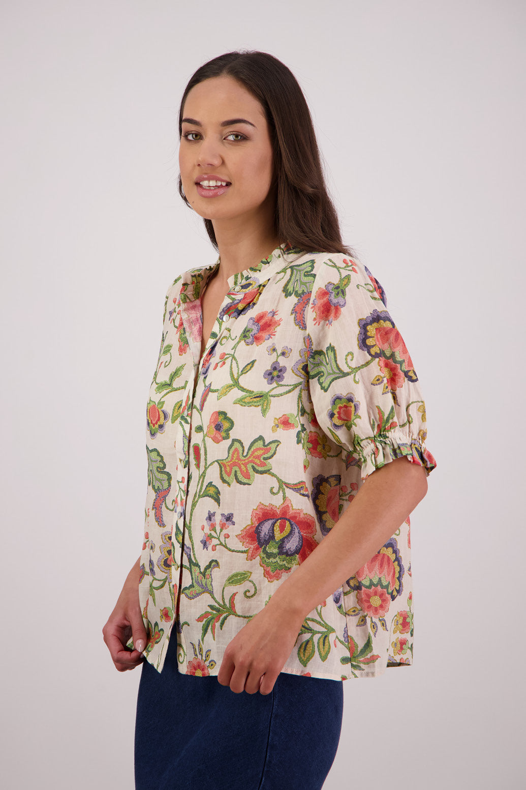 Briarwood Pearly Shirt - Jacobean