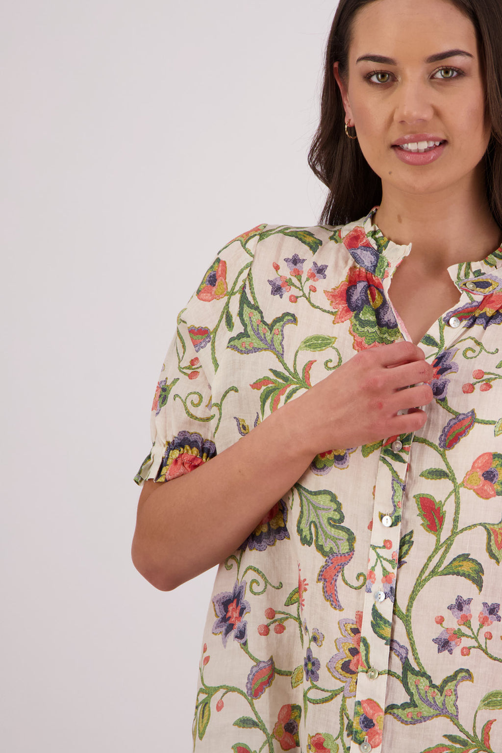Briarwood Pearly Shirt - Jacobean