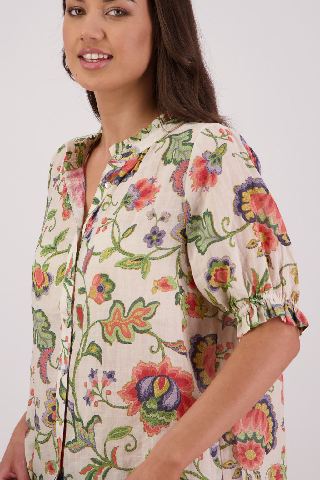 Briarwood Pearly Shirt - Jacobean
