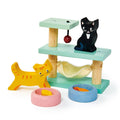 Pet Cats Set - Wooden