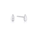 Sterling Silver Petal Stud Earrings