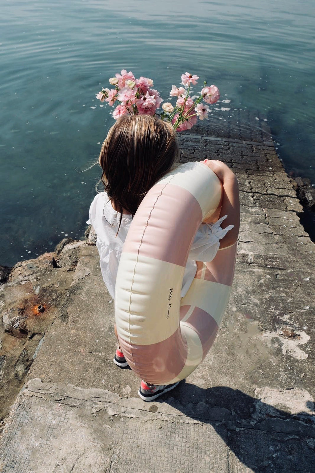 Olivia Swim Ring 45cm - French Rose Was $80 Now