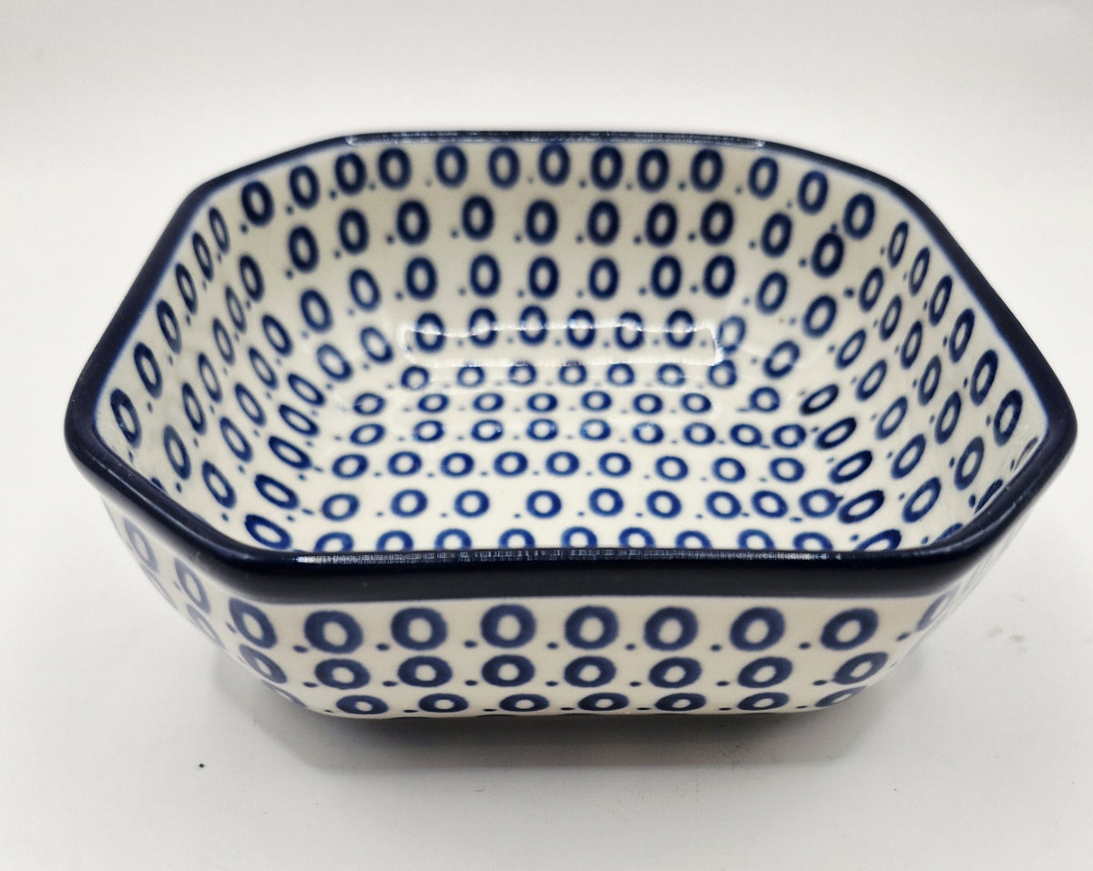 Polish Ceramics Octagonal Bowl - 12.5cm