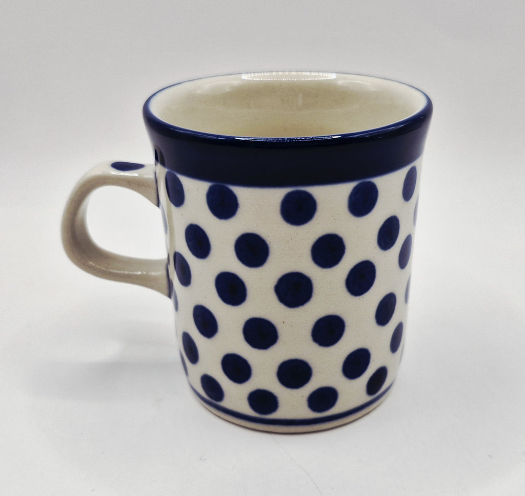 Polish Ceramics Short Black Mugs