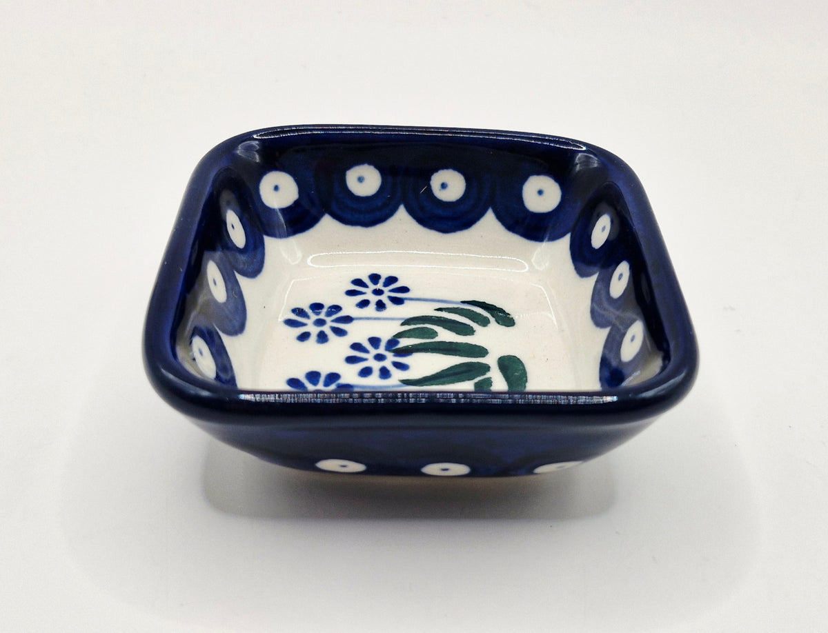 Polish Ceramics Square Bowls - 8 x 8 cm
