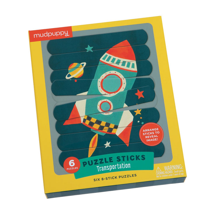 Puzzle Sticks - Transportation